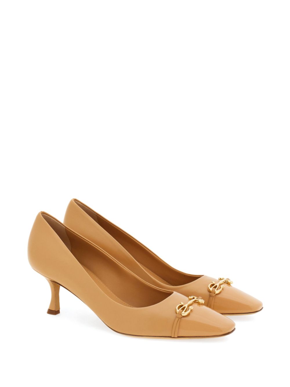 Ferragamo Gancini pumps Neutrals