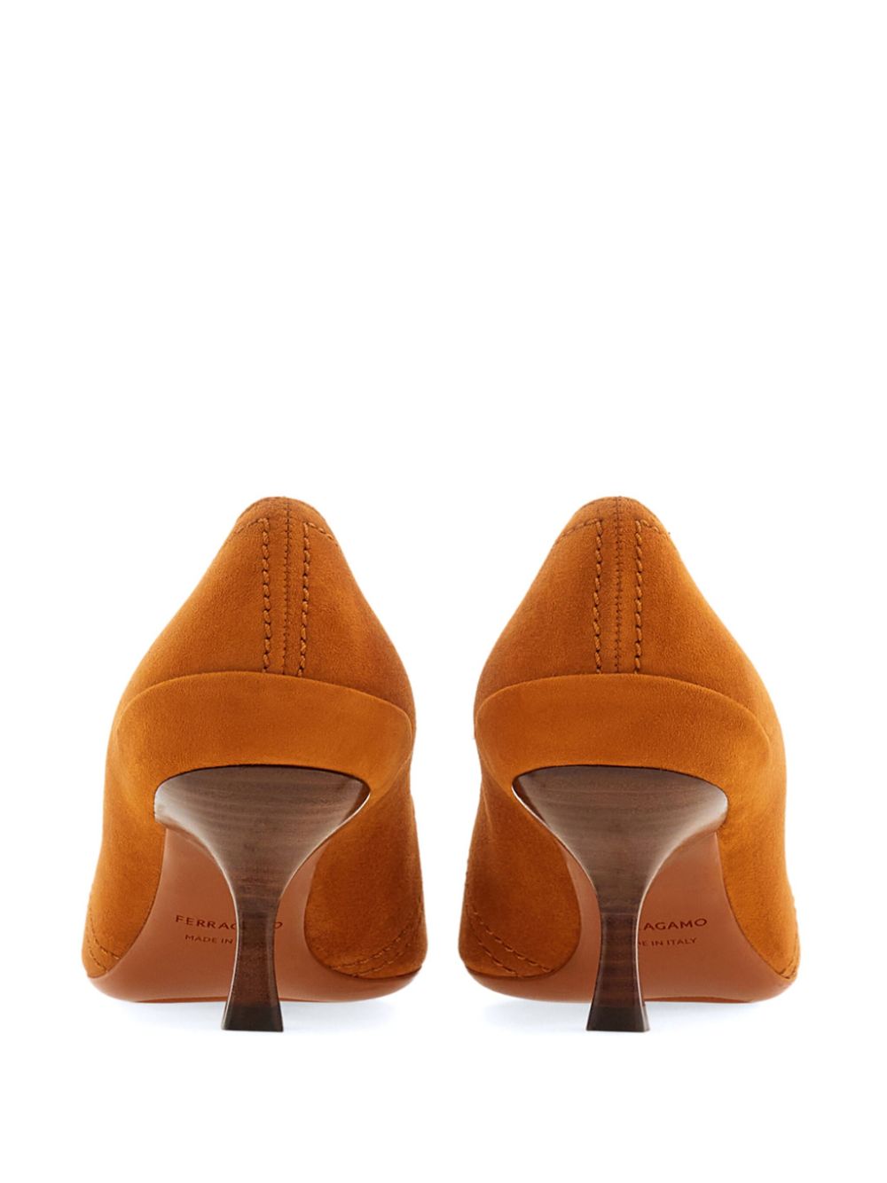 Ferragamo New Vara buckle loafers Orange