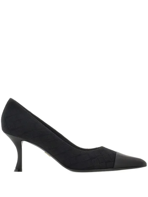 Ferragamo escarpins à motif Gancio en jacquard 70 mm