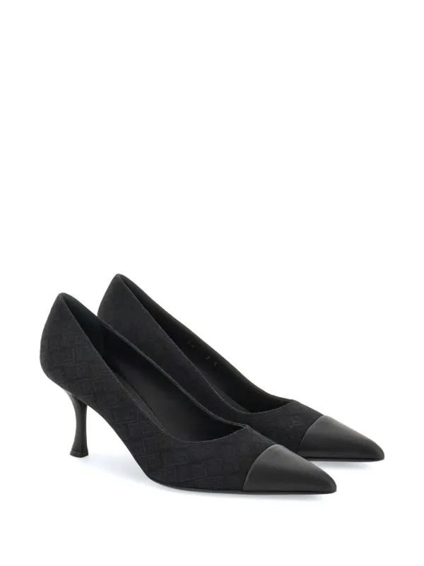新製品情報も満載 70mm Ferragamo Gancio-jacquard FARFETCH | Black | Pumps 靴