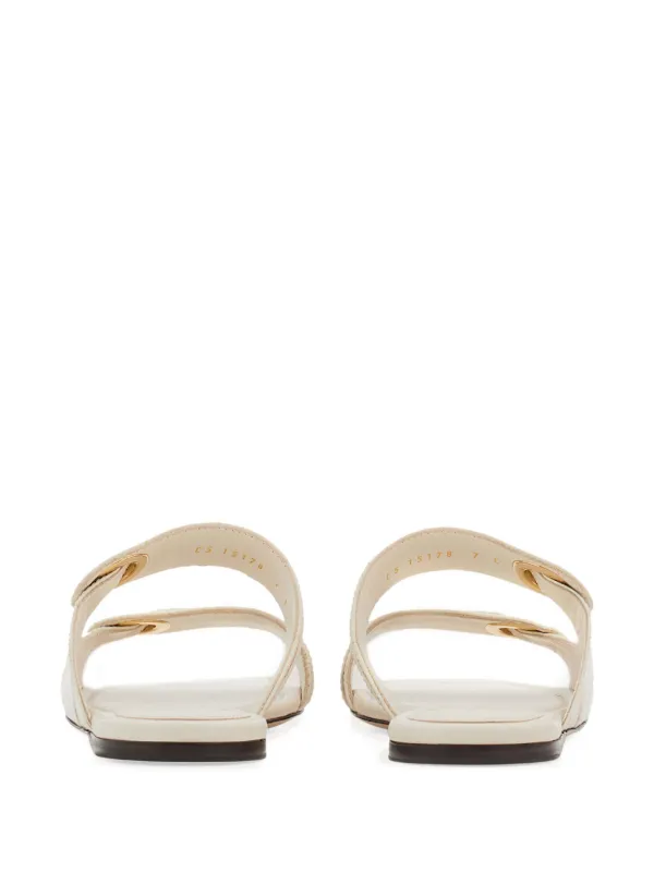 Gancini slide sandal best sale