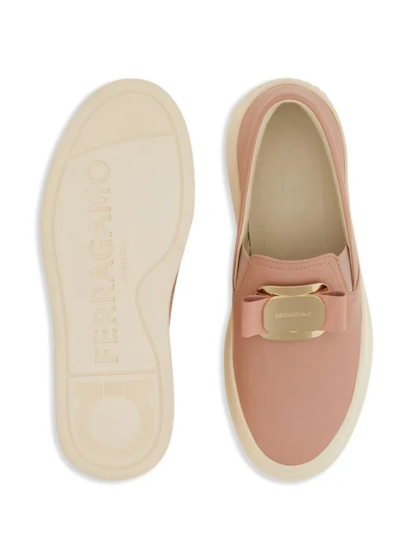 FERRAGAMO★Vara Plateスリッポンスニーカー New Vara plate pump - Women | Ferragamo