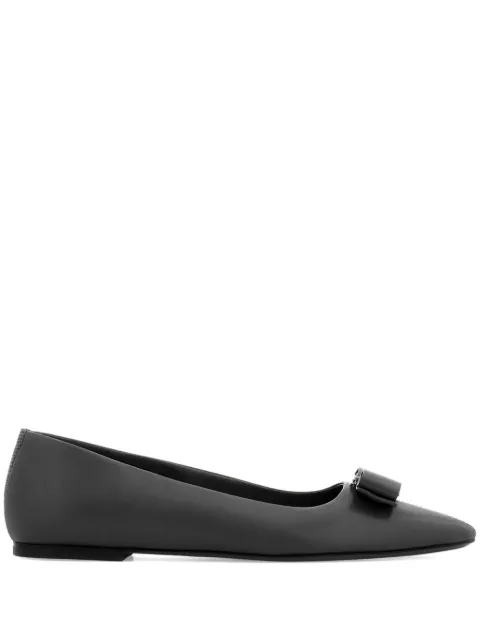 Ferragamo Vara bow ballerina shoes