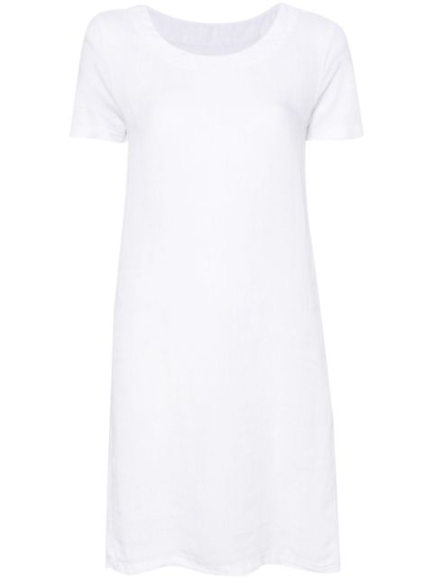 120% Lino Linnen T-shirt jurk