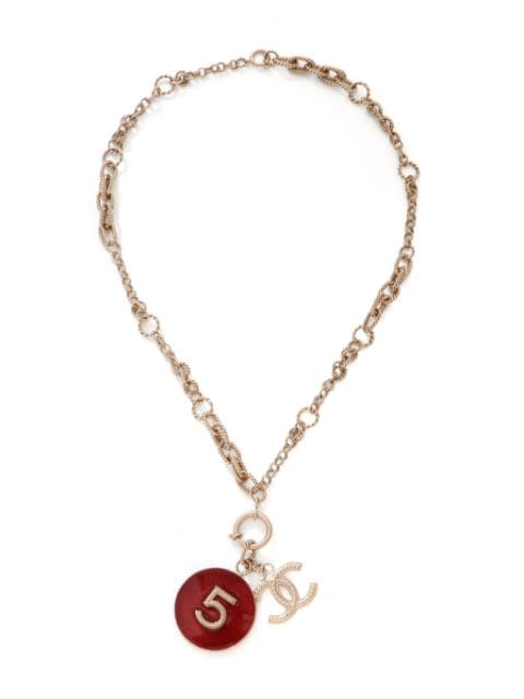 CHANEL Pre-Owned 2010 pendant necklace