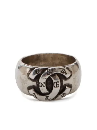 CHANEL Pre-Owned 2000s ココマーク リング | シルバートーン