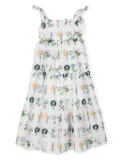 MARLO Freya empire-line dress - White