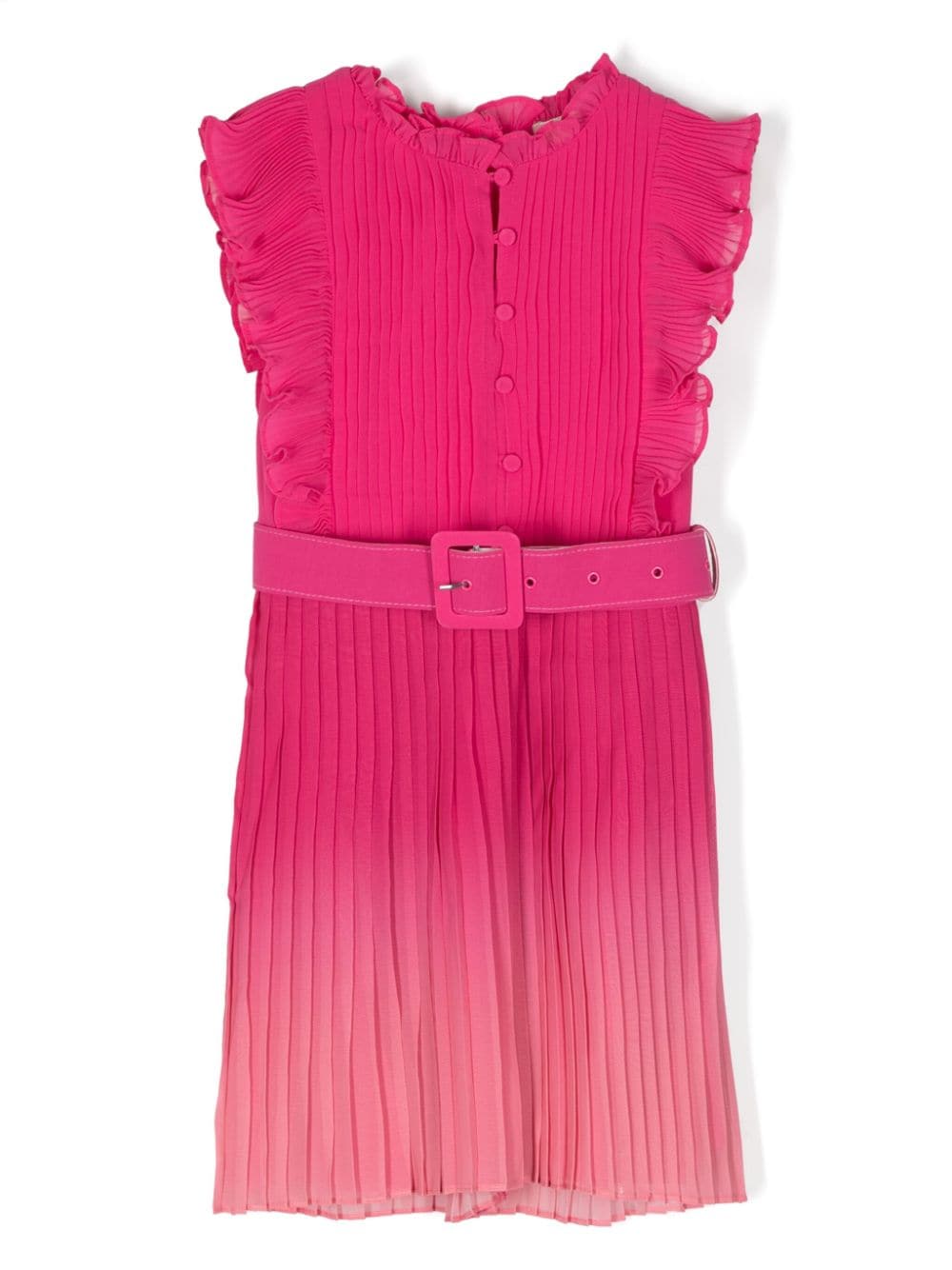 Shop Marlo Isla Pleated Dress In Pink