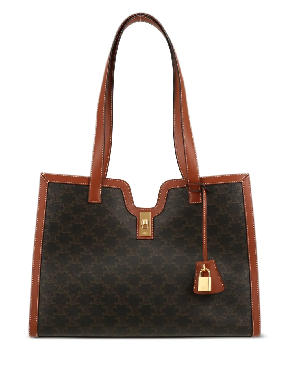 Celine Pre-Owned Borsa a mano Cabas 16 - Marrone
