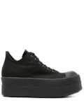 Rick Owens DRKSHDW Double Bumper panelled sneakers - Black