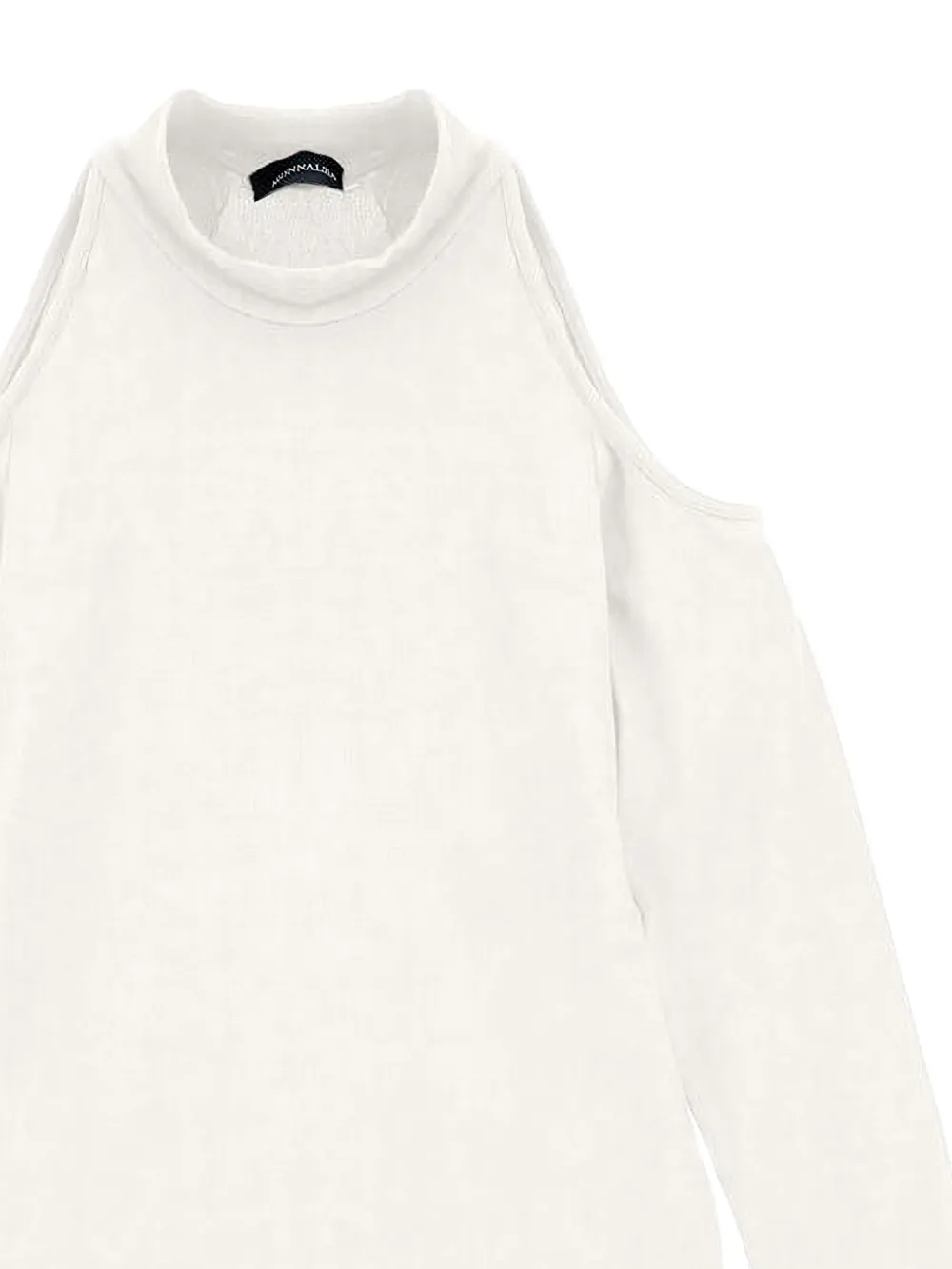 Monnalisa cold-shoulder high-neck top | Girls Hoodies & Sweatshirts | Image 2