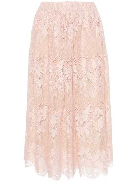 ZIMMERMANN Harmony lace midi skirt