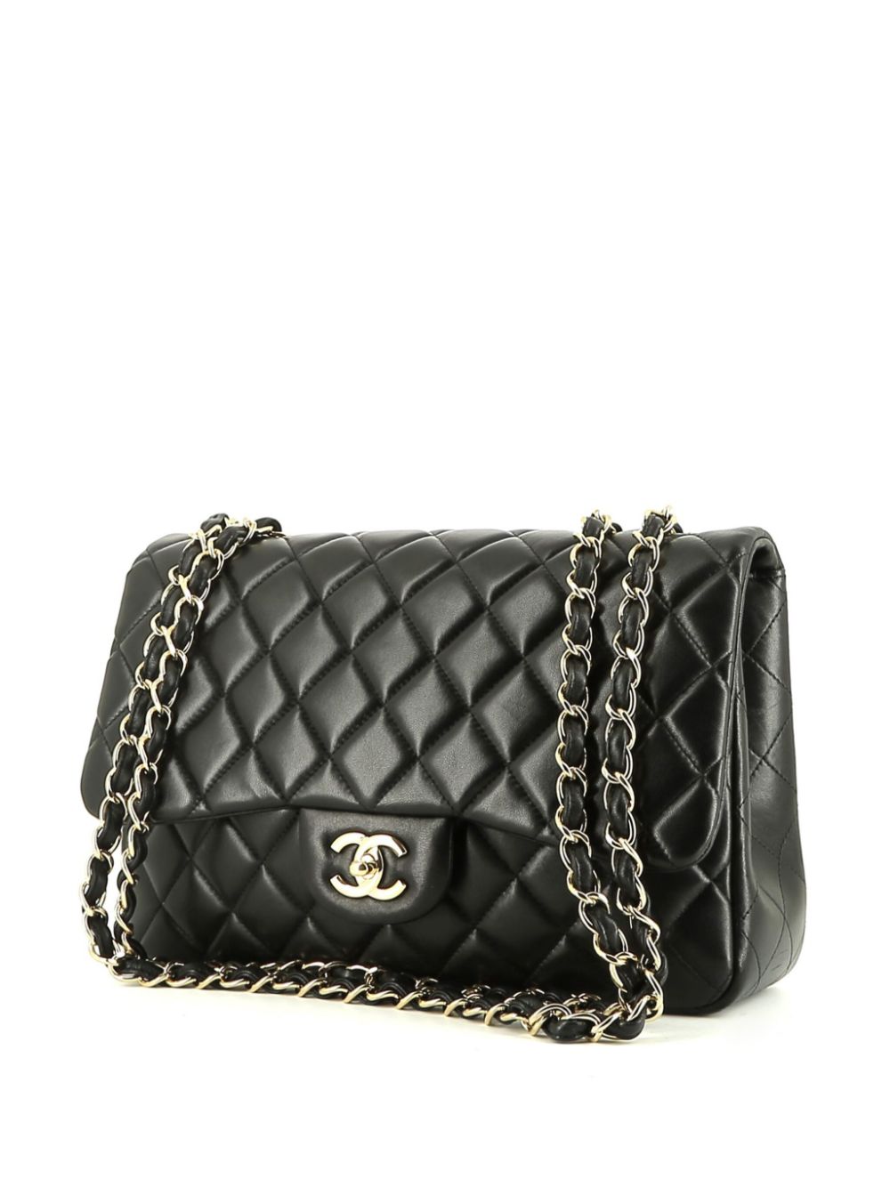 Affordable HOT SALE CHANEL 2010s Jumbo Classic Flap shoulder bag Women