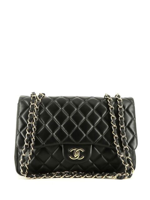 HOT SALE CHANEL 2010s Jumbo Classic Flap shoulder bag Women