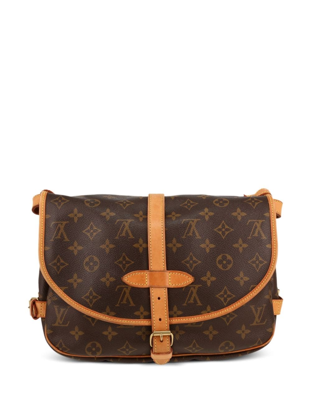 Louis Vuitton Pre-Owned 2004 medium Saumur schoudertas - Bruin