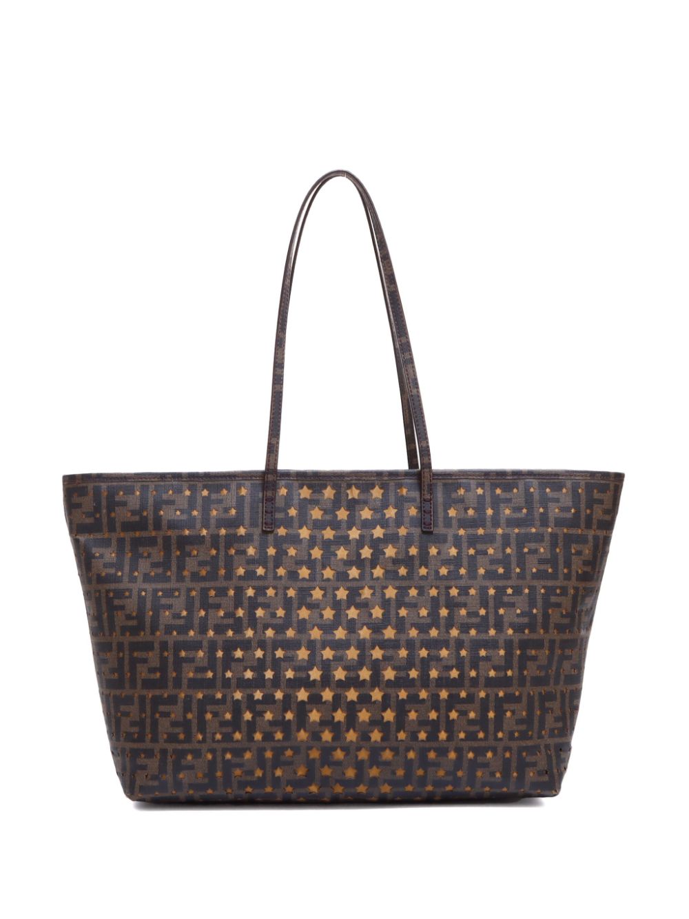 Image 2 of Fendi Pre-Owned Zucca Star Punching tote bag