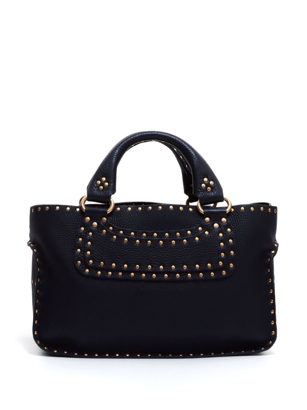 Pre-owned Celine Studded Boogie Handbag In Black