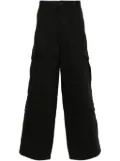 Emporio Armani twill-weave cargo pants - Black