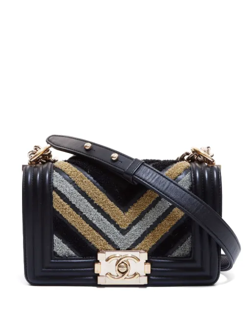 Sac porté épaule Boy Chanel médium (2019) - CHANEL Pre-Owned - Modalova