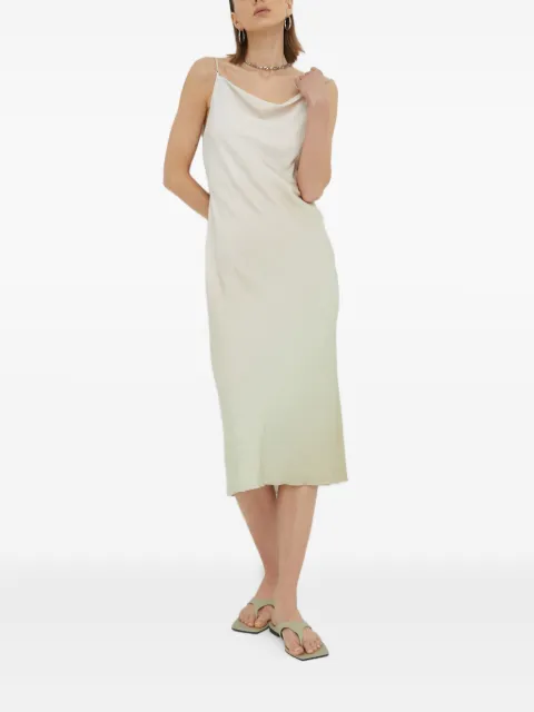 SAMSOE SAMSOE cowl-neck midi dress