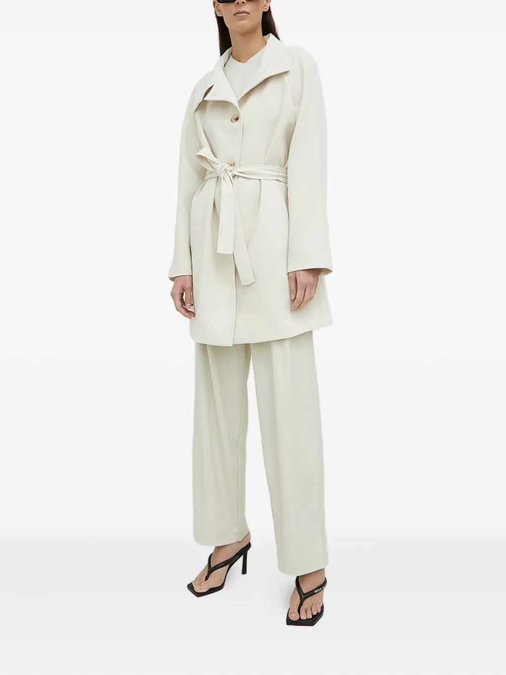 SAMSOE SAMSOE Plooibroek - Beige