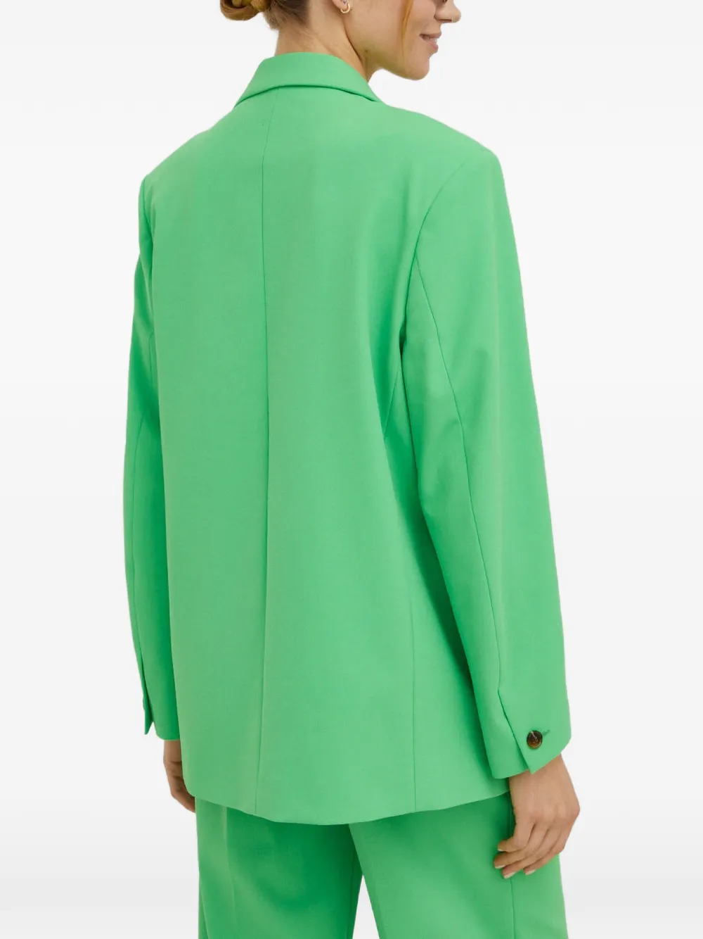  Samsoe Samsoe Single-breasted Blazer - Green 