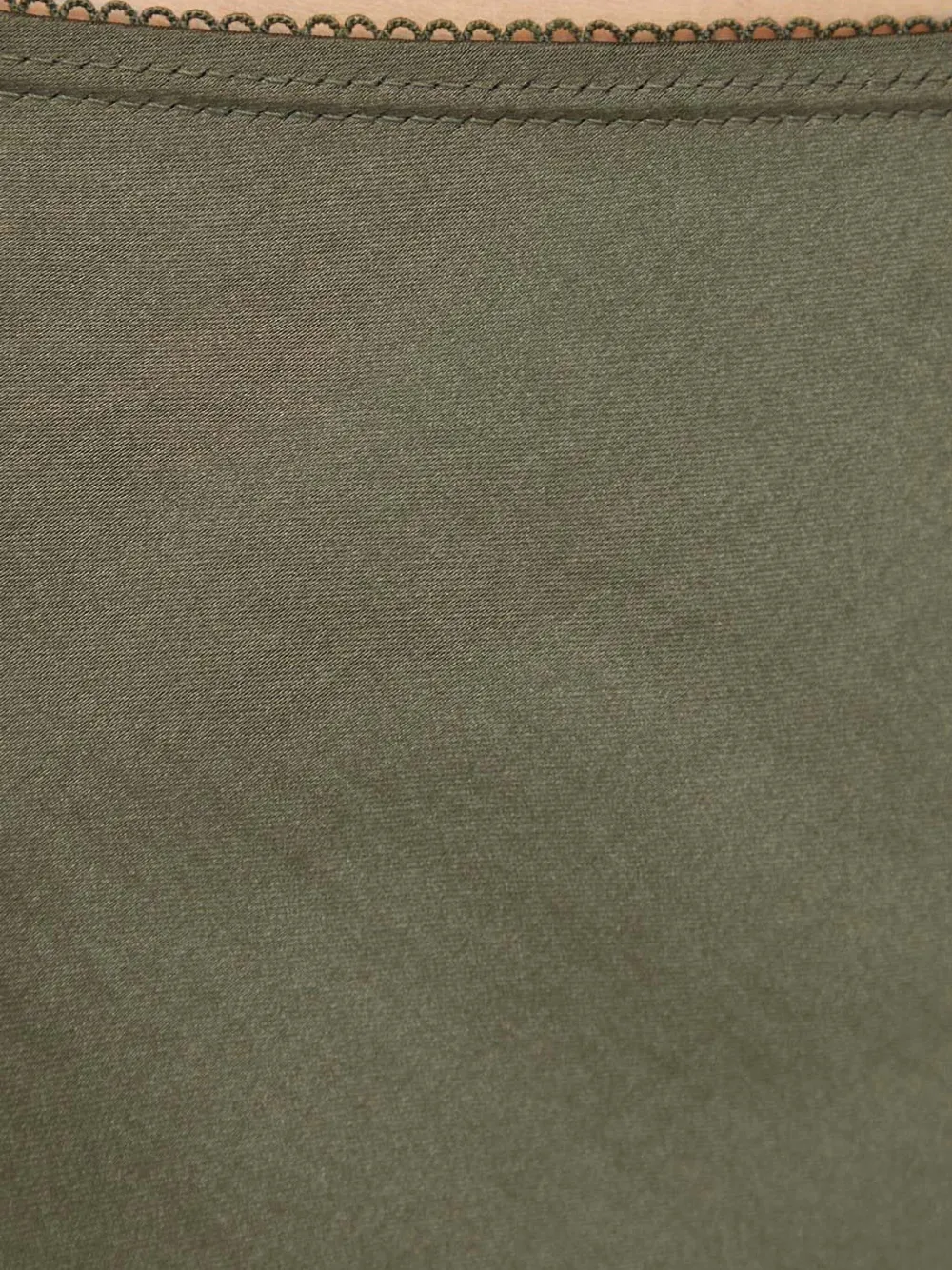 Samsoe & Samsoe Agneta Midi Skirt In Green