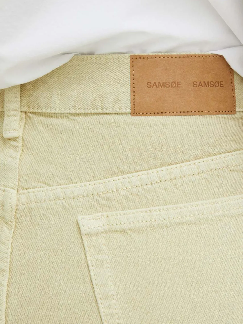 Samsoe & Samsoe Five-pockets Jeans In Neutral
