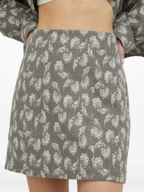SAMSOE SAMSOE printed mini skirt
