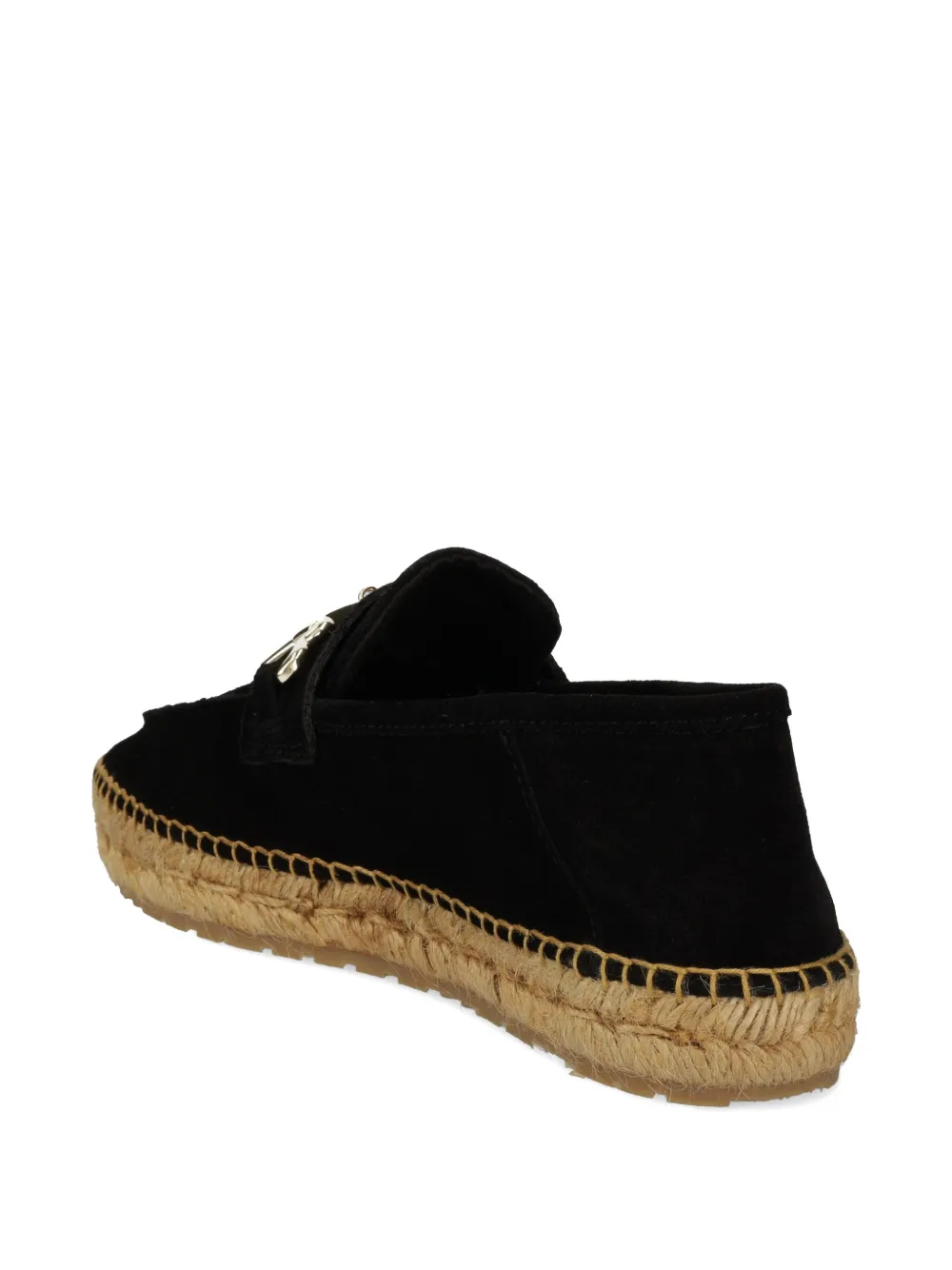 Love Moschino suede espadrilles Black