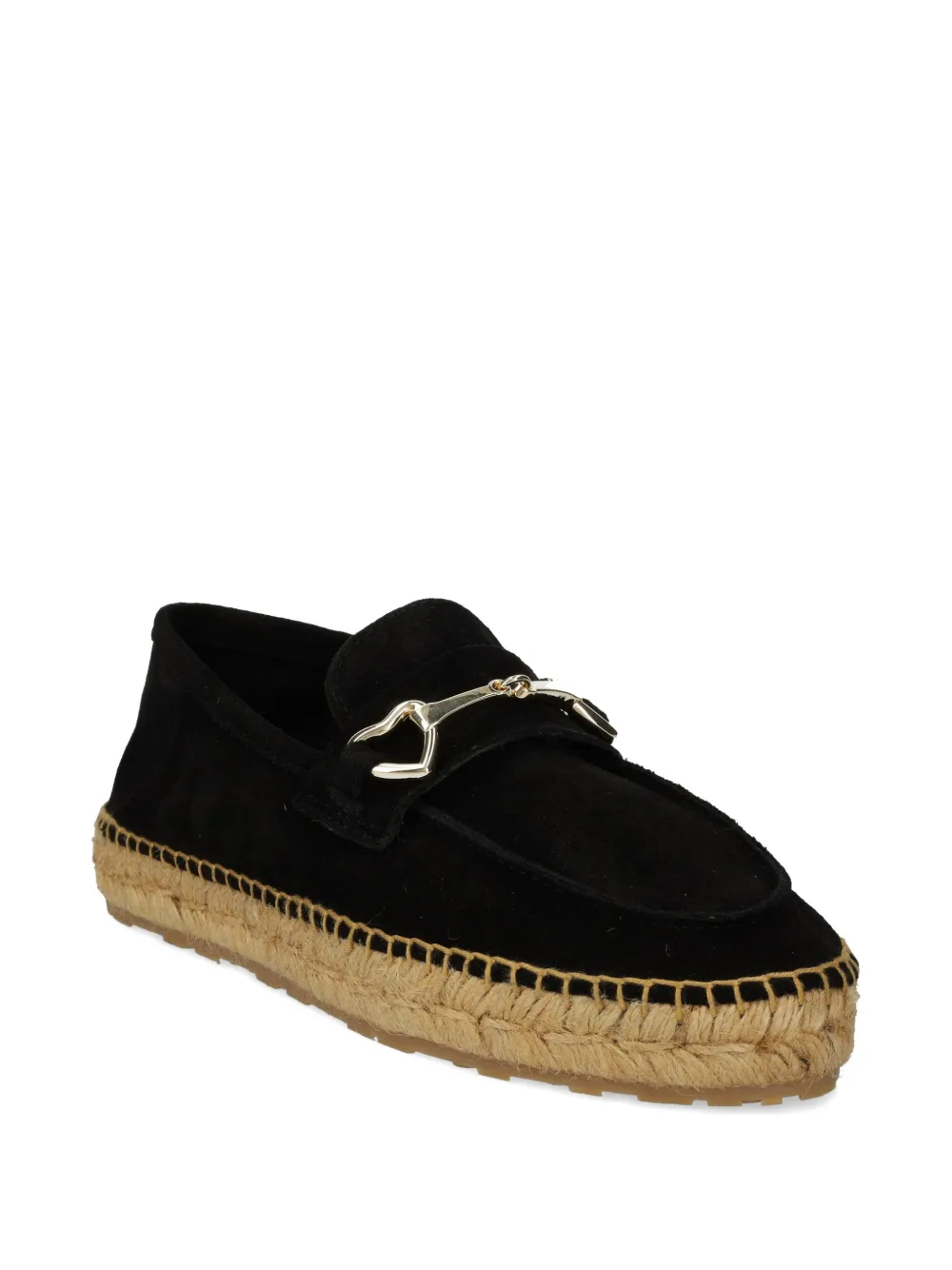 Love Moschino suede espadrilles Black