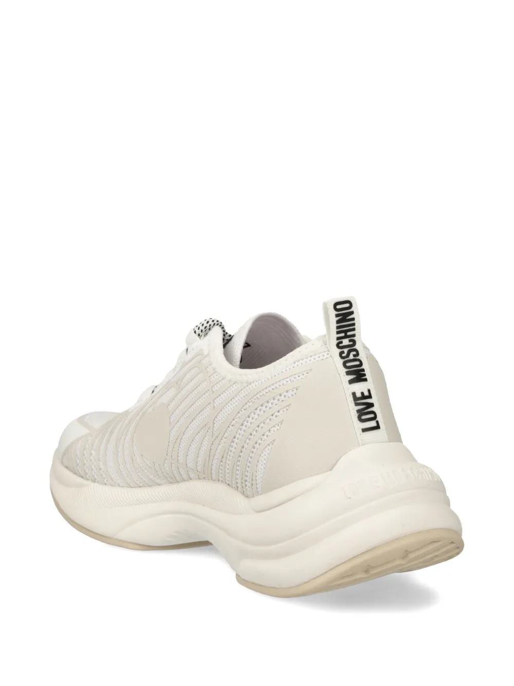 Love Moschino mesh-panelled sneakers White