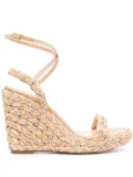 Aquazzura Costiera 120mm wedge espadrilles - Neutrals