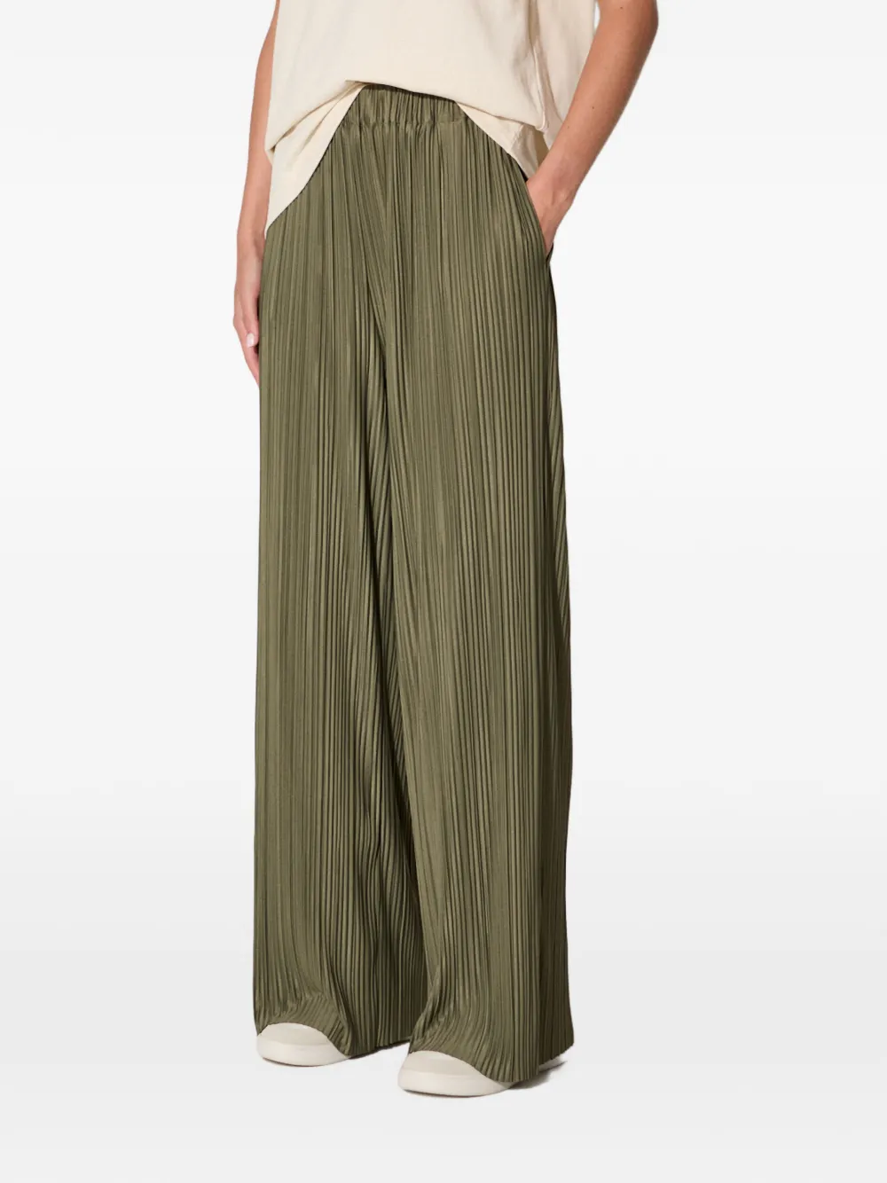  Samsoe Samsoe Pleated Trousers - Green 