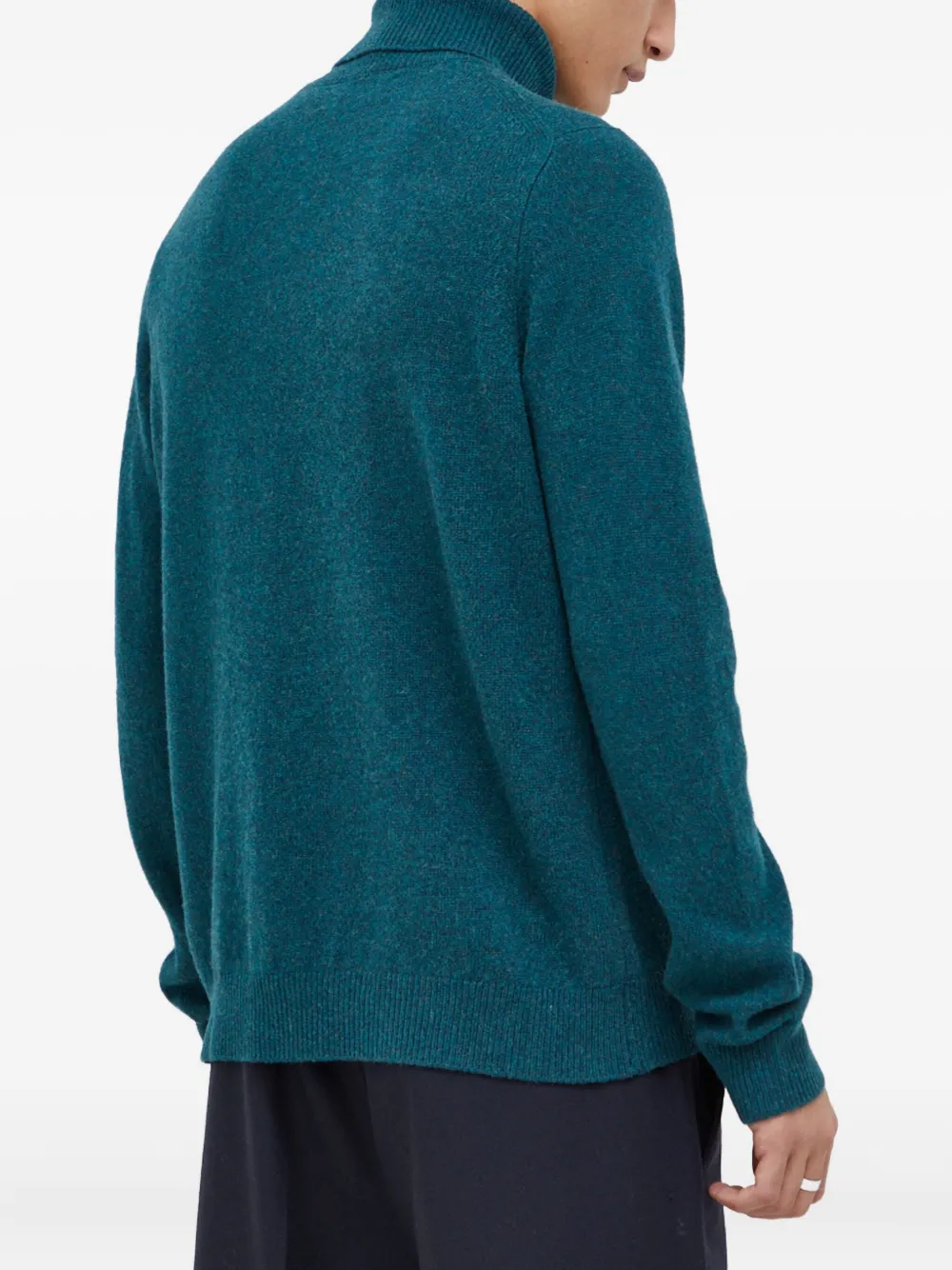 Samsoe & Samsoe Roll-neck Sweater In Green