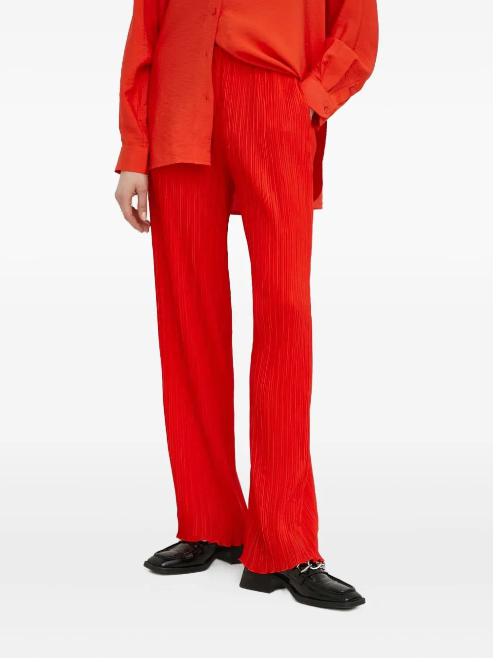 SAMSOE SAMSOE pleated trousers | Red | Image 1