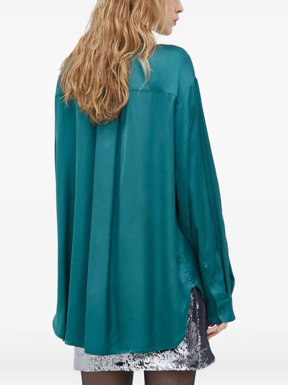 Samsoe & Samsoe Alfrida Buttoned Shirt In Blue