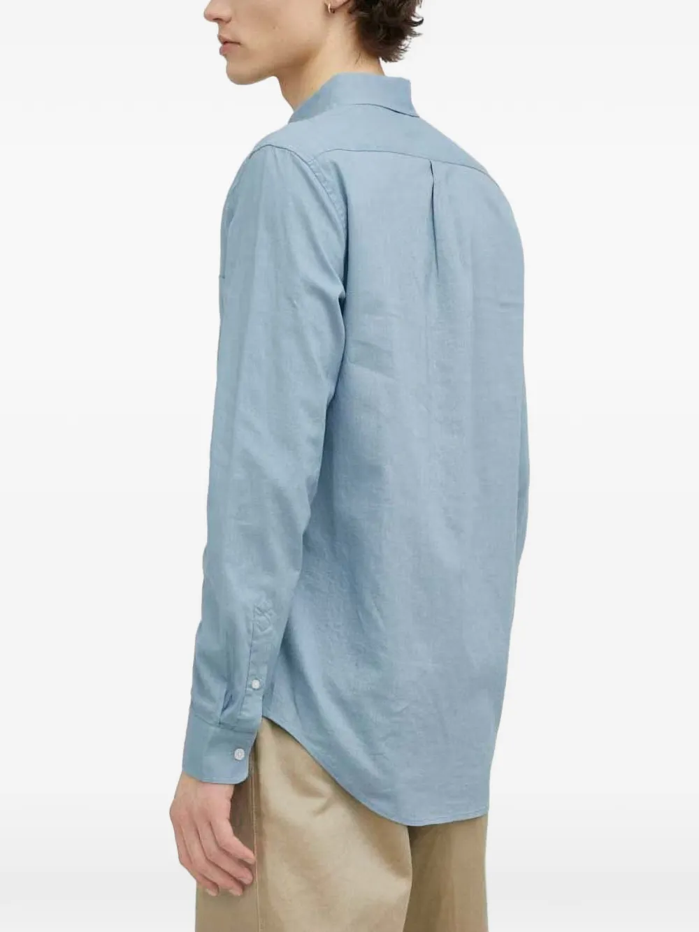  Samsoe Samsoe Buttoned Shirt - Blue 