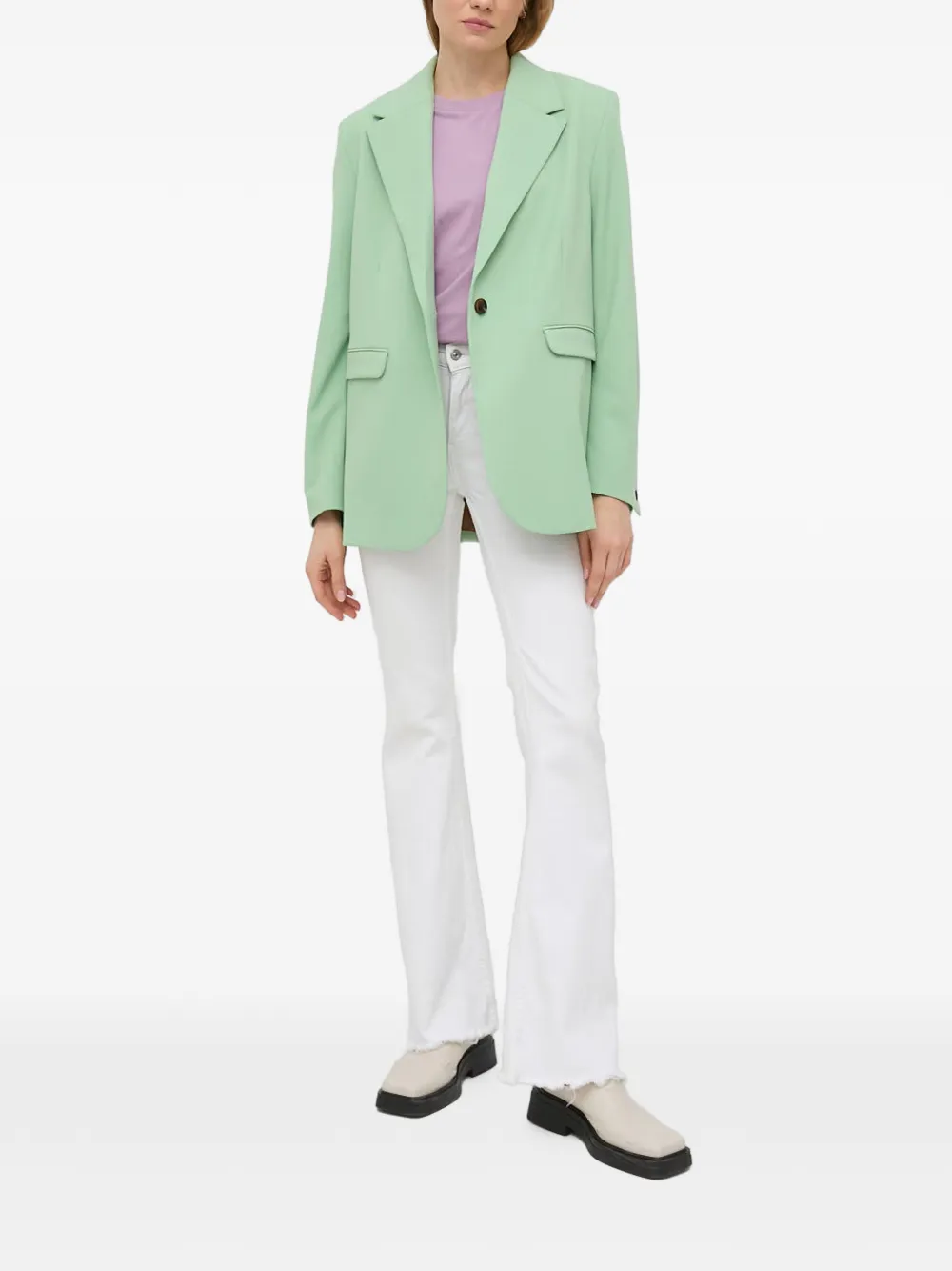  Samsoe Samsoe Buttoned Blazer - Green 