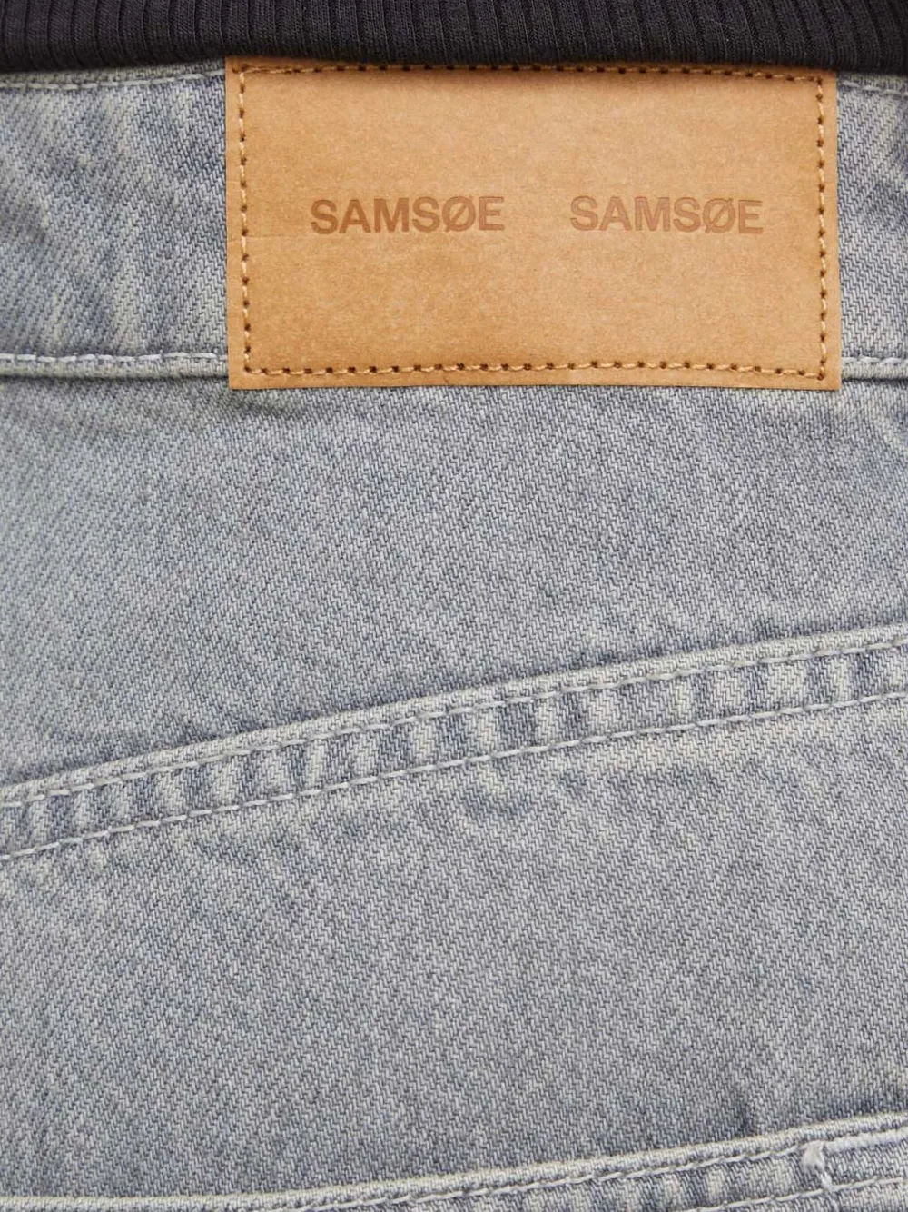 SAMSOE Shelly jeans met zak Grijs