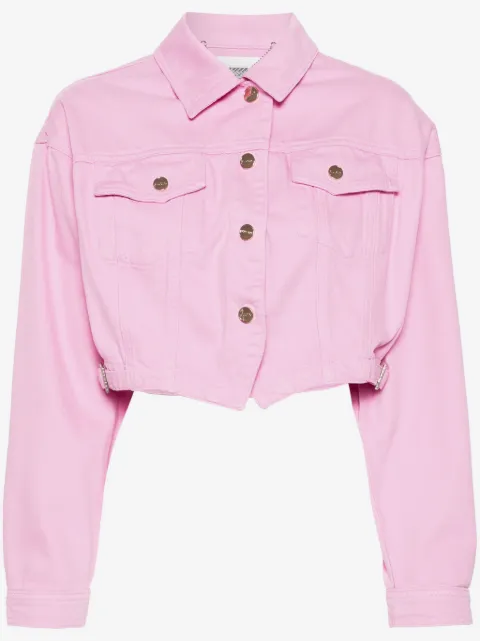 Blugirl chest-pocket cropped jacket