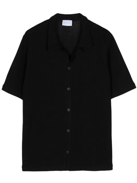 BLUE SKY INN waffle-knit cotton shirt