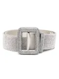Benedetta Bruzziches Venus crystal-embellished belt - Silver
