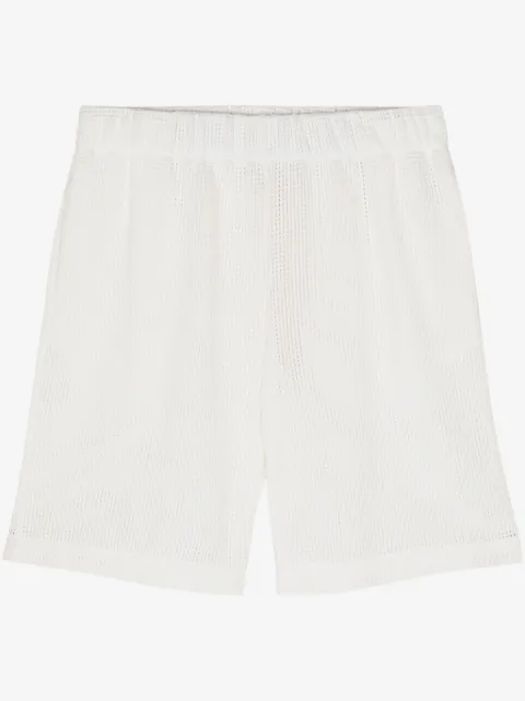 BLUE SKY INN waffle-pattern deck shorts