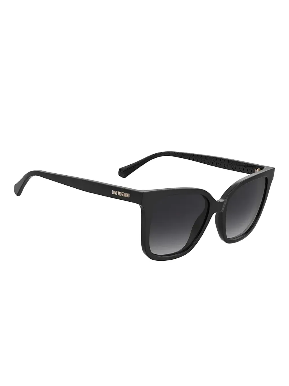 Love Moschino Zonnebril met cat-eye montuur Zwart