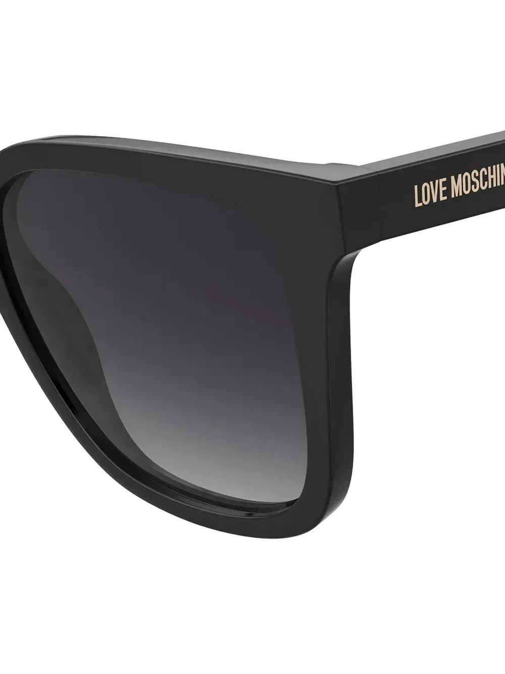 Love Moschino Zonnebril met cat-eye montuur Zwart