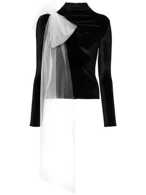 Atu Body Couture bow-detail top