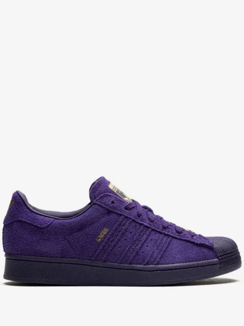 adidas x Kader Superstar ADV "Sylla Dark Purple" sneakers