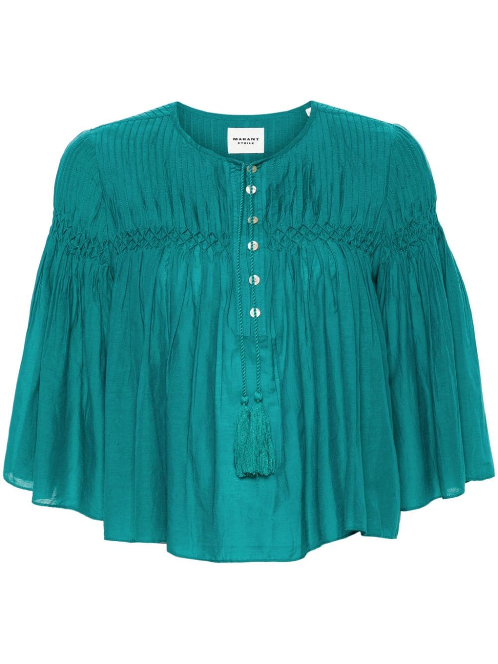 MARANT ÉTOILE Axeliana pleated blouse