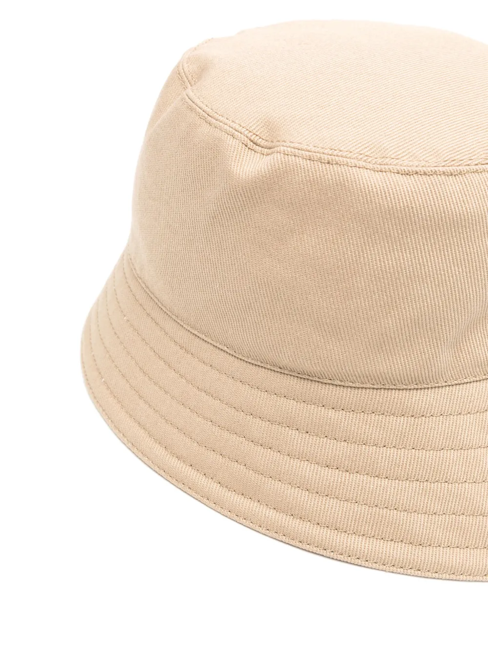 Miu Miu Drill katoenen vissershoed - Beige